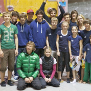 Klimax’ youth team trains with Maja Vidmar